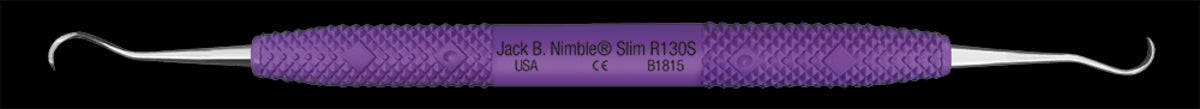 PDT R130S Cruise Line Scaler Jack B. Nimble Double End Dental Scaler Slim PDT R130S Cruise Line Scaler Jack B. Nimble Double End Dental Scaler Slim